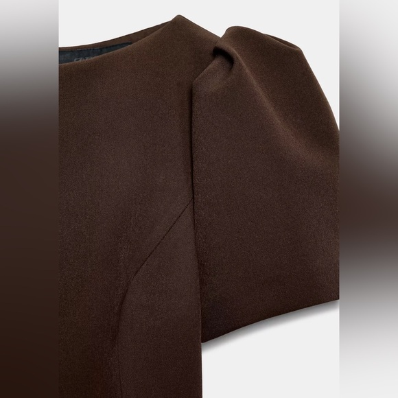 NWT ZARA SHORT PLEATED POCKET DRESS SIZE M - Picture 9 of 10